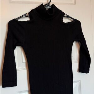 Bebe cold shoulder bodycon dress Sz Small